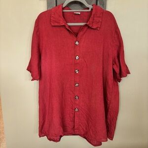 CP Shades Men’s Oversized Linen Shirt - size M​​